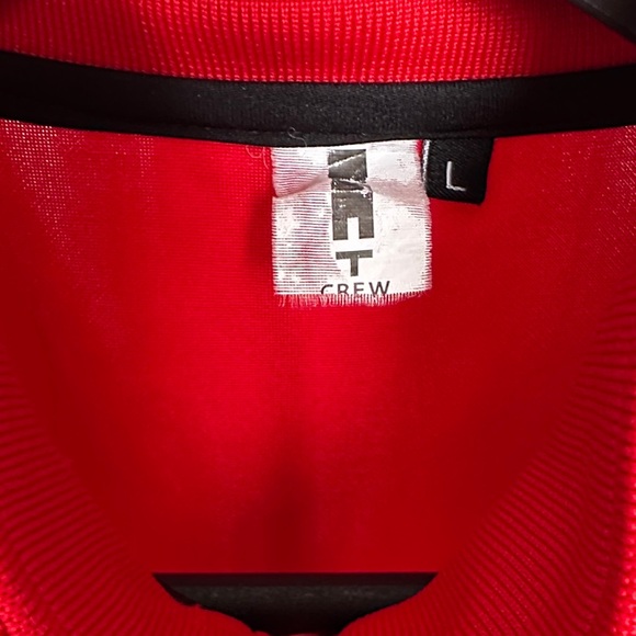 Stylish Red and Black Windbreaker for Men - Picture 3 of 7